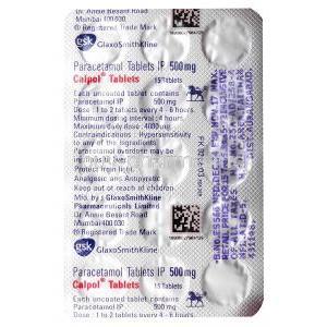 Calpol, Paracetamol