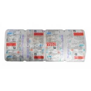 Biozocin, Pprazosin 5mg  tablet back