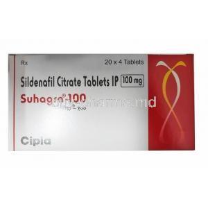 Suhagra Sildenafil 100ng box