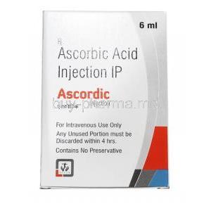 Ascordic injection, Ascorbic Acid