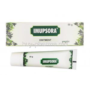 Imupsora Ointment 50g box and tube