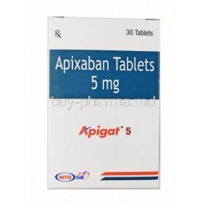 Apigat, Apixaban 5mg box