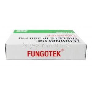 Fungotek, Terbinafine 250mg box side