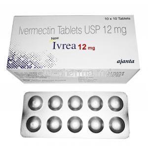New Ivrea, Ivermectin 12mg box and tablet