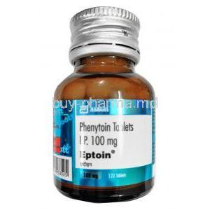 Eptoin, Phenytoin 100mg 120 tabs bottle