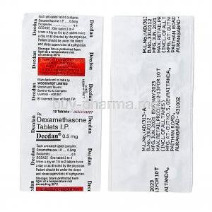 Decdan, Dexamethasone