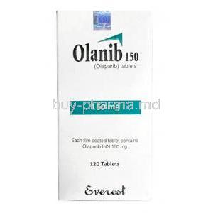 Olanib, Olaparib 150mg, 120tabs, Everest,Box