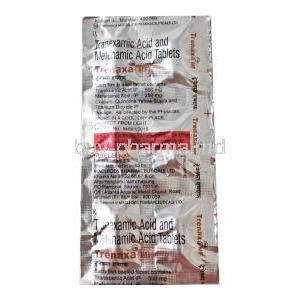 Trenaxa MF, Tranexamic Acid and Mefenamic Acid tablet