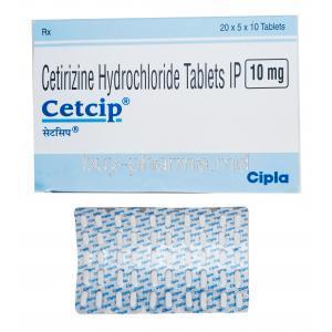 Cetcip, Cetirizine