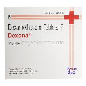 -Dexona, Dexamethasone 0.5mg, Box