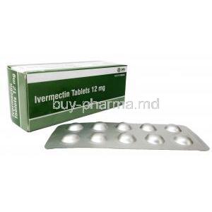 Ivermectin(Sava), Ivermectin 12mg 100 tabs, SAVA Healthcare Limited, Box, Blisterpack