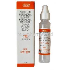 Andre I-Kul Eye Drop, Naphazoline / Phenylephrine / Camphor / Menthol