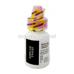 Lotemax Eye Drop,Loteprednol 0.5%, 5ml,Bausch & Lomb,Bottle information, Exp date, Storage