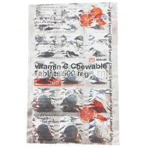 Celin, Ascorbic Acid Chewable Tablet, sheet information (Limcee)