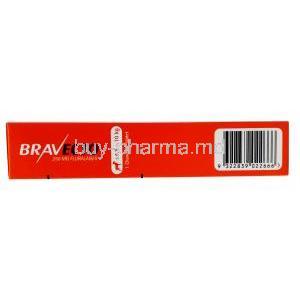 Bravecto Chewable, Fluralaner 250mg, for Small Dogs (4.5kg-10kg), 1tablet, MSD Animal Healthcare, Box side view-2