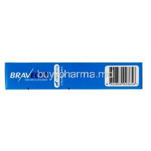 Bravecto Chewable, Fluralaner 1000mg,for Large Dogs (20kg-40kg),2tablets, MSD Animal Healthcare,Box side view-2
