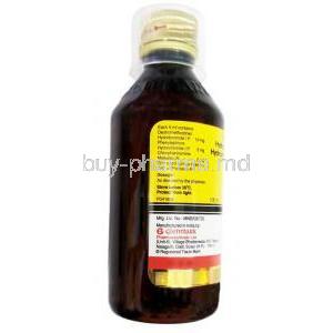 Alex Syrup, Phenylephrine 5mg per 5ml and Chlorpheniramine Maleate 2mg per 5ml and Dextromethorphan 10mg per 5ml, 100ml, Glenmark, Bottle  information, Dosage