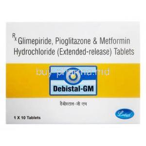 Debistal-GM, Glimepiride/ Metformin/ Pioglitazone