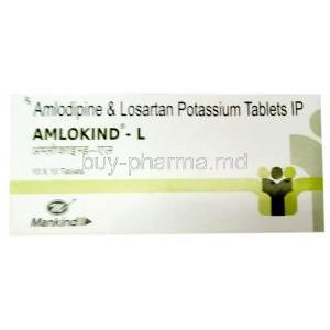 Amlokind-L, Losartan/ Amlodipine