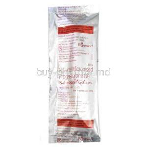 Naturogest Vaginal gel, Progesterone (Natural Micronized) 8%, 1.35g, Zydus Cadila, Package information, Storage, Dosage