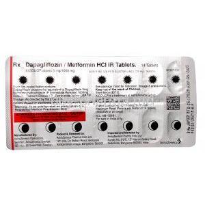 Xigduo, Dapagliflozin/ Metformin