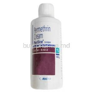 Perlice Cream Rinse, Permethrin 1%, 120g Cream Rinse, Curatio Healthcare India Pvt Ltd, Bottle