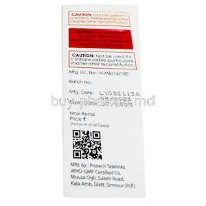 Voriconaz, Voriconazole Injection, 200mg, American Remedies, Box information, caution
