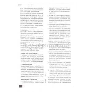 Flomex N, Fluorometholone/ Neomycin sulphate Ophthalmic Suspension Eye Dro information sheet  2