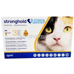 Stronghold Plus for Cats, Selamectin/ Sarolaner