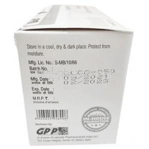 Laboclox LB, Amoxycillin 250mg,Cloxacillin 250mg, Lactobacillus 90 Million Spores, GPP, Box  information, Mfg date, Exp date