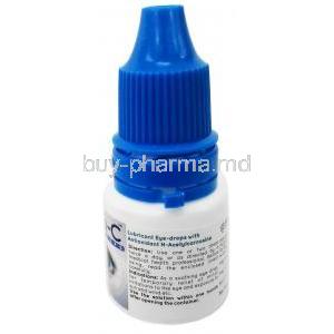 Can-C Eye drops, Glycerin 1% w/v / Carboxymethylcellulose  0.3% w/v 2 x 5ml vials, Profound Products, Bottle information, direction to use