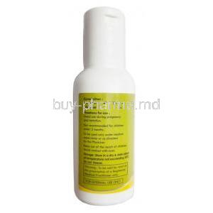 Scabifine Lotion, Permethrin 5%wv, 50ml, Dr.Morepen Ltd, Bottle information, composition, Storage