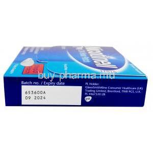 Nicotinell Patch, Nicotine, 7mg per 24 hour, 7 Patches, GSK, Box information, Batch no, Exp date