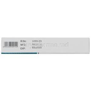 NaltrexLow 1.5, Naltrexone Hcl 1.5mg, Maxent, Box information, Mfg date, Exp date