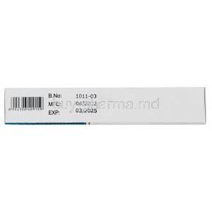 NaltrexLow 3, Naltrexone Hcl 3mg, Capsule, Maxent, Box information, Mfg date, Exp date