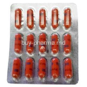 Wymox, Amoxicillin 500mg, Capsules, Pfizer, Blisterpack