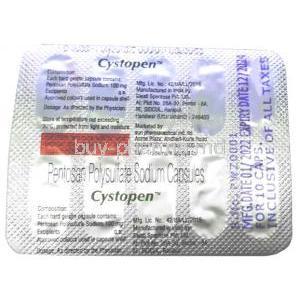 Cystopen, Pentosan Polysulfate Sodium