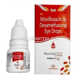 Moxifax DX Eye Drop, Moxifloxacin / Dexamethasone