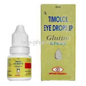 Glutim Eye Drop,Box, Bottle