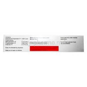 Flutivate E Cream, Fluticasone propionate 0.05%, Cream 30g, GSK, Box information, Composition, Storage
