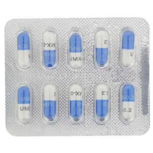 Urimax , Generic Flomax,  Tamsulosin 0.2 Mg Capsule