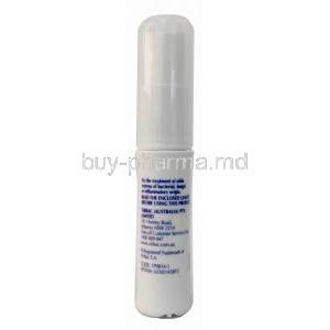 Easotic Ear Suspension, Hydrocortisone Aceponate 1.11mg per ml, Miconazole 15.1mg per ml, Gentamicin 1505 IU per ml, Ear Suspension 10ml, Virbac Animal Health, Botthe back view