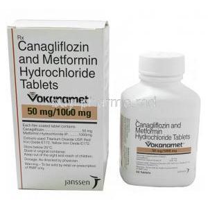 Vokanamet, Canagliflozin / Metformin