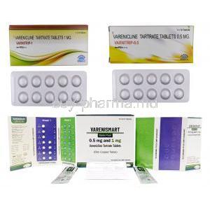 Varenicline generic products