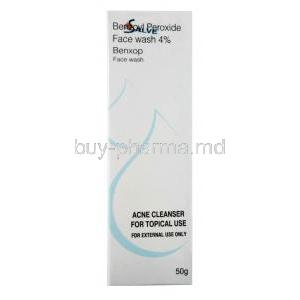 Benxop Face Wash, Benzoyl Peroxide