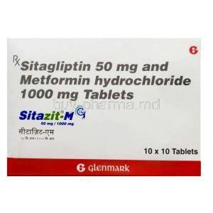 Sitazit M, Sitagliptin/ Metformin