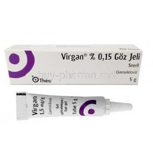 Virgan Ophthalmic Gel, Ganciclovir