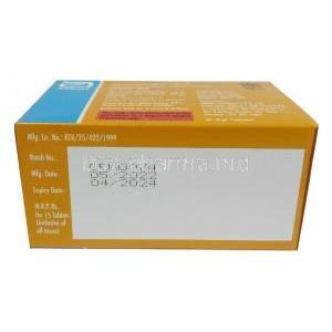 Rejoint New, Glucosamine 750 mg/ Chondroitin  600 mg, Abbott, Box information, Mfg date, Exp date