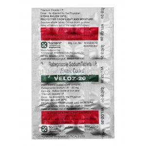 Veloz, Rabeprazole