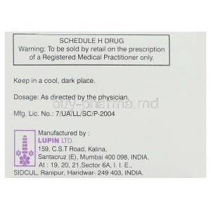 Ceff 500, Generic  Keflex,  Cephalexin Box Information